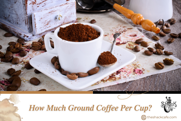 how much ground coffee per cup